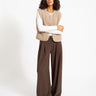 Vera Teddy Vest Humus/Melange - Things I Like Things I Love