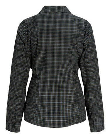 Viola Poplin Wrap Tie Shirt Black - Things I Like Things I Love