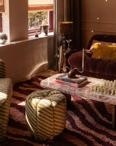 Vloerkleed Fantaisie Bordeaux - Things I Like Things I Love