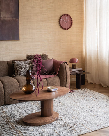 Wandklok Dotty Bordeaux - Things I Like Things I Love