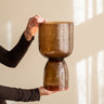 Waxinelichthouder Bexa Glass Bruin - Things I Like Things I Love