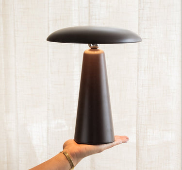 Wireless Table Lamp Modo Chocolate Brown - Things I Like Things I Love