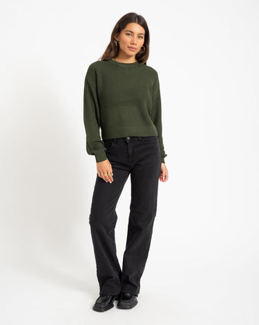 Yolanda Wide Leg Straight Black - Things I Like Things I Love